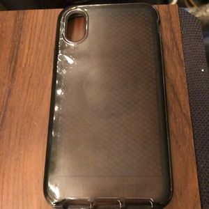 Black Silicone IPhone X Case
